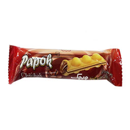 ویفر پاپوک مغزدارکاپوچینو چیچک