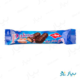 ویفر شکلاتی پاکو مغزدار دو قلو 430 گرمی چیچک
