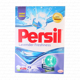پودر لباسشویی دستی با طراوت لاوندر 500 گرمی پرسیل