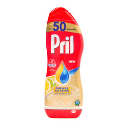 ژل ماشین ظرفشویی طلایی 576 میلی لیتری پریل