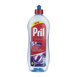 مایع جلا دهنده 5X RINSE AID ماشین ظرفشویی 750 میلی لیتری پریل