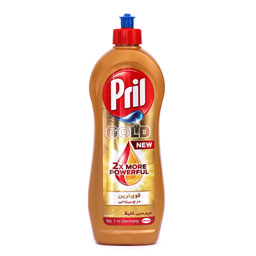 ?مایع ظرفشویی غلیظ 2X More Powerful طلایی 750 میلی لیتری پریل