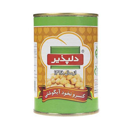 کنسرو نخود آبگوشتی 420 گرمی دلپذیر