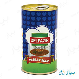 کنسرو سوپ جو 500 گرمی دلپذیر