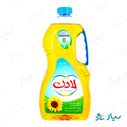 روغن مایع آفتابگردان مخصوص پخت و پز و سالاد 1/8 لیتری لادن