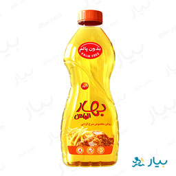 روغن مخصوص سرخ کردنی 1 لیتری الماس بهار