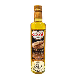 روغن کنجد پالایش شده مناسب برای پخت و پز و سالاد و سرخ کردن لادن طلایی 500 میلی لیتر