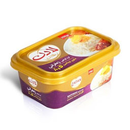 کره گیاهی زعفرانی 250 گرمی لادن