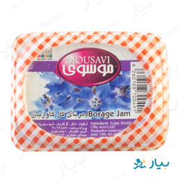 مربا گل گاو زبان 225 گرمی موسوی