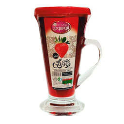 مربای توت فرنگی 250 گرمی موسوی