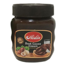 کرم کاکائو صبحانه تلخ با مغز فندق 350 گرمی آیدین