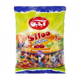 آبنبات میوه ای با مغز پودری 85 گرمی آیدین