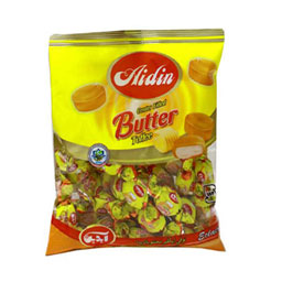 تافی مغزدار شیر عسلی 70 گرمی آیدین