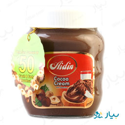 کرم کاکائو صبحانه با مغز فندق 350 گرمی آیدین