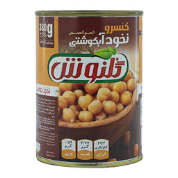 کنسرو نخود آبگوشتی 380 گرمی گلنوش