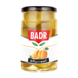 کمپوت زردآلو 660 گرمی بدر