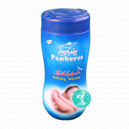دستمال مرطوب نرم کننده و پاک کننده کودک پنبه ریز
