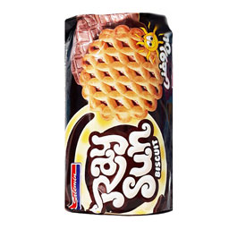 بیسکویت نان روغنی شکلاتی 165 گرمی سالمین