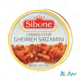 کنسرو خورشت قیمه سیب زمینی 180 گرمی سیبون