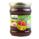 مربای توت فرنگی بدون شکر افزوده 280 گرمی کامور