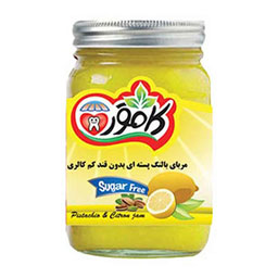 مربا بالنگ پسته ای بدون قند کامور 280 گرمی