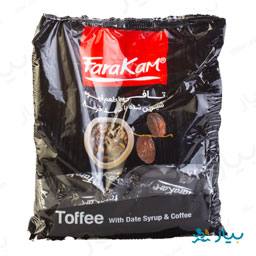 تافی با طعم قهوه سلفونی 200 گرمی فراکام