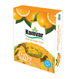 پودر ژله با طعم پرتقال رژیمی 36 گرمی کامور