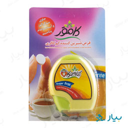 قرص شیرین کننده فشاری جایگزین شکر با سوکرالوز کامور