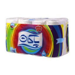 دستمال توالت 16 عددی پاکان