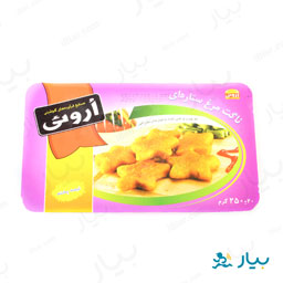 ناگت مرغ ستاره ای 250 گرمی ارویی