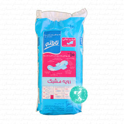 نوار بهداشتی متوسط بزرگ مشبک 10 عددی تافته