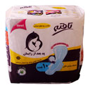 پد بعد از زایمان با رویه کتانی برای پوستهای حساس با بسته بندی تکی 10 عددی تافته