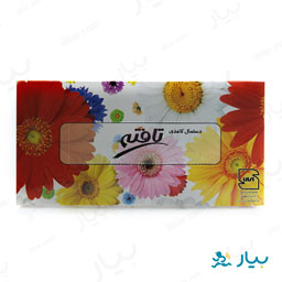 دستمال کاغذی 100 برگ دولا تافته