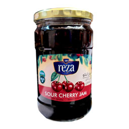 مربای آلبالو 820 گرمی رضا