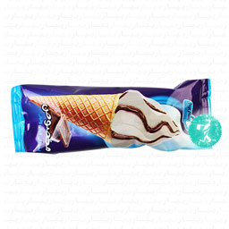 بستنی قیفی وانیلی 60 گرمی روز