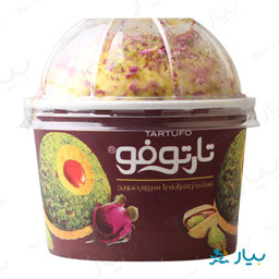 بستنی تارتوفو زعفرانی 110 گرمی روز