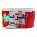 دستمال توالت 2قلو 4 لایه گلریز