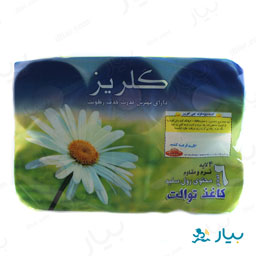 کاغذ توالت 6 عددی 4 لایه گلریز