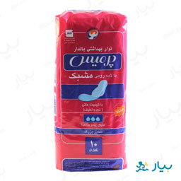 نوار بهداشتی مشبک بزرگ 10عددی پرمیس