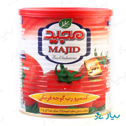 رب گوجه فرنگی کلیددار 800گرمی مجید