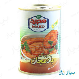 خوراک بادمجان 400 گرمی مجید