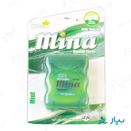نخ دندان نعنایی 50 متری مینا