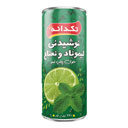 نوشیدنی لیموناد و نعنا 240 میلی‌لیتری تکدانه