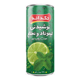 نوشیدنی لیموناد و نعنا 240 میلی‌لیتری تکدانه
