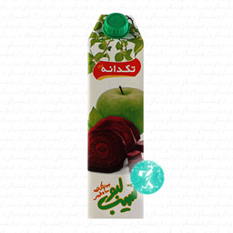 آب سیب لبو 1 لیتری تکدانه