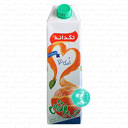 آب پرتقال غنی شده با امگا 3 یک لیتری تکدانه