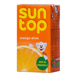 نوشیدنی پرتقال 125 میلی‌لیتری سان‌تاپ