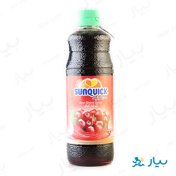 شربت آلبالو 840 میلی لیتری سان کوئیک