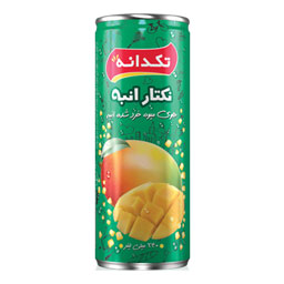 نکتار انبه 240 میلی‌لیتری تکدانه