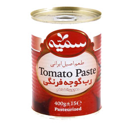 رب گوجه فرنگی 400 گرمی آسان بازشو سمیه